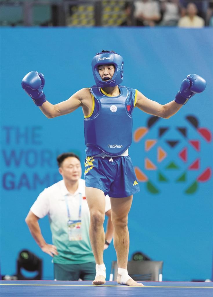 术项目的肯, 散打, 郭奥战胜德 术项目的肯, 散打, 郭奥战胜德